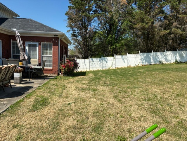 Deck project before — Huntsville, AL