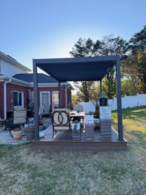 Completed deck — Huntsville, AL