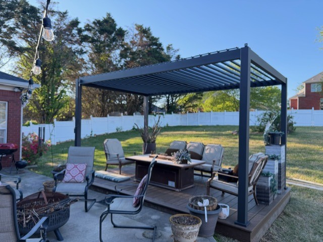 Completed deck — Huntsville, AL