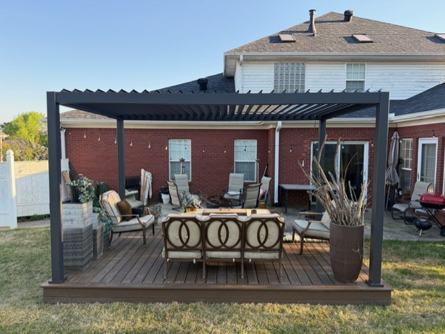 Completed deck — Huntsville, AL